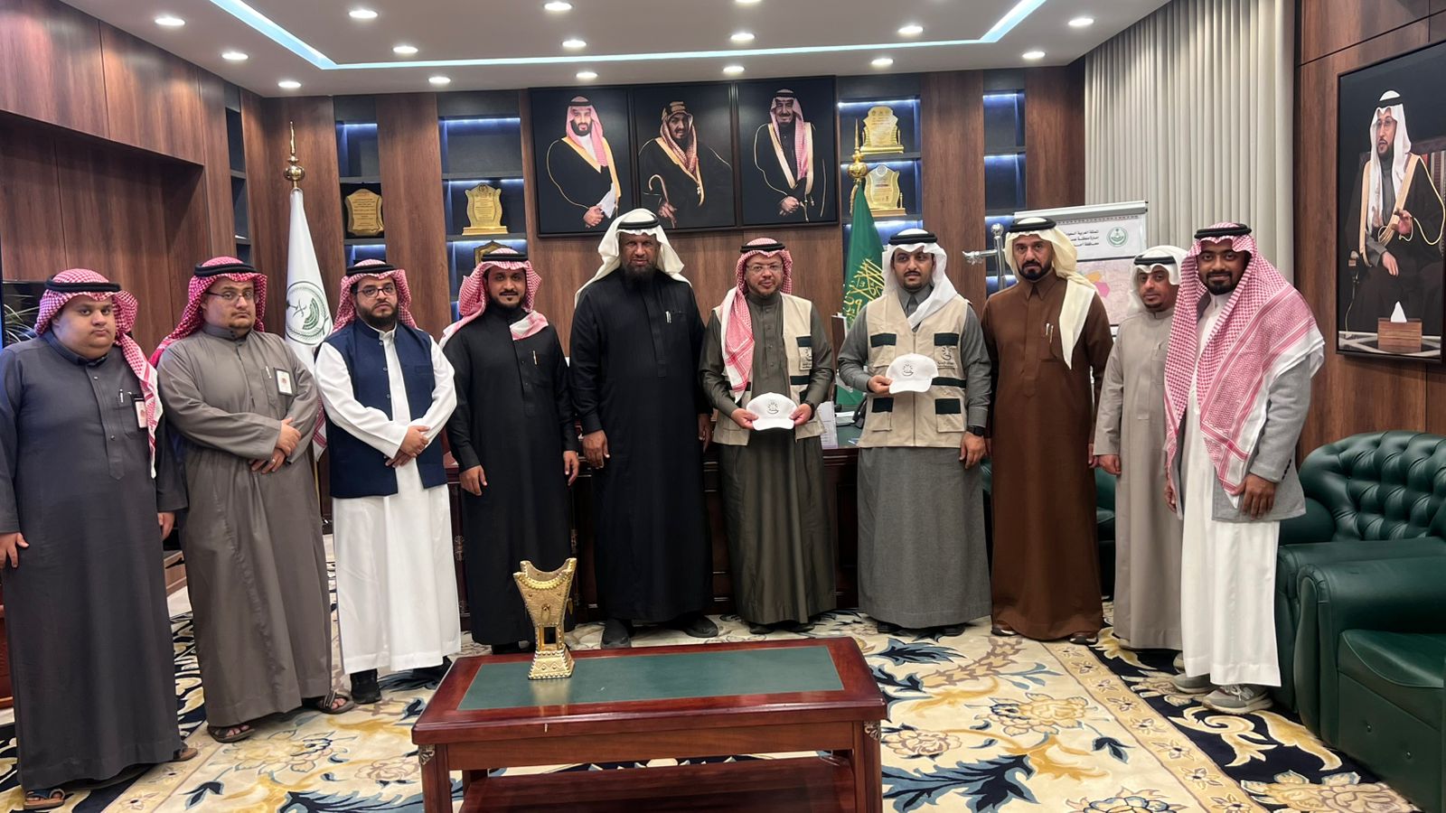 دشن سعادة محافظ أحد رفيدة الهوية البصرية الجديدة للجمعية